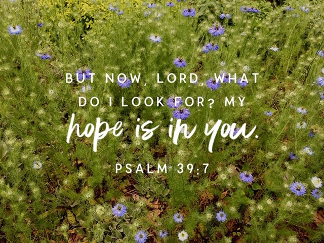 My hope is in you