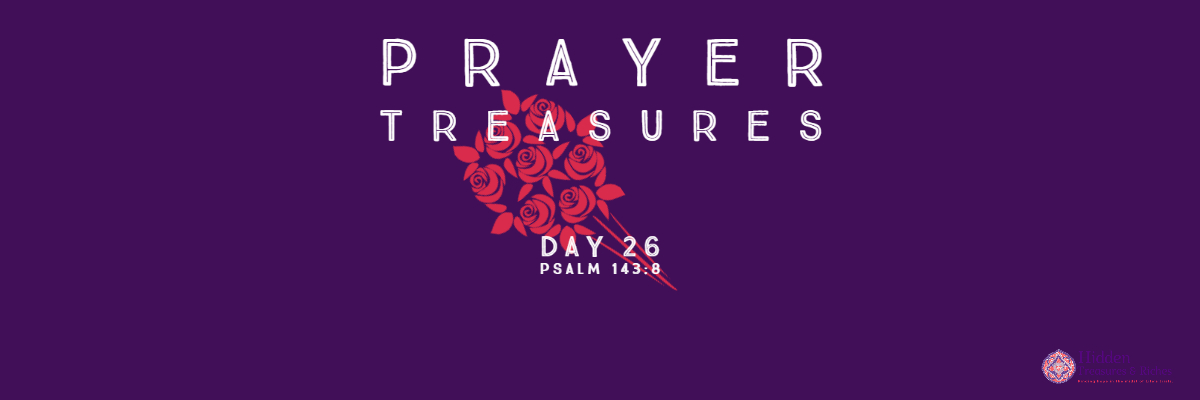 Prayer Treasures Day 26-Relationship with God