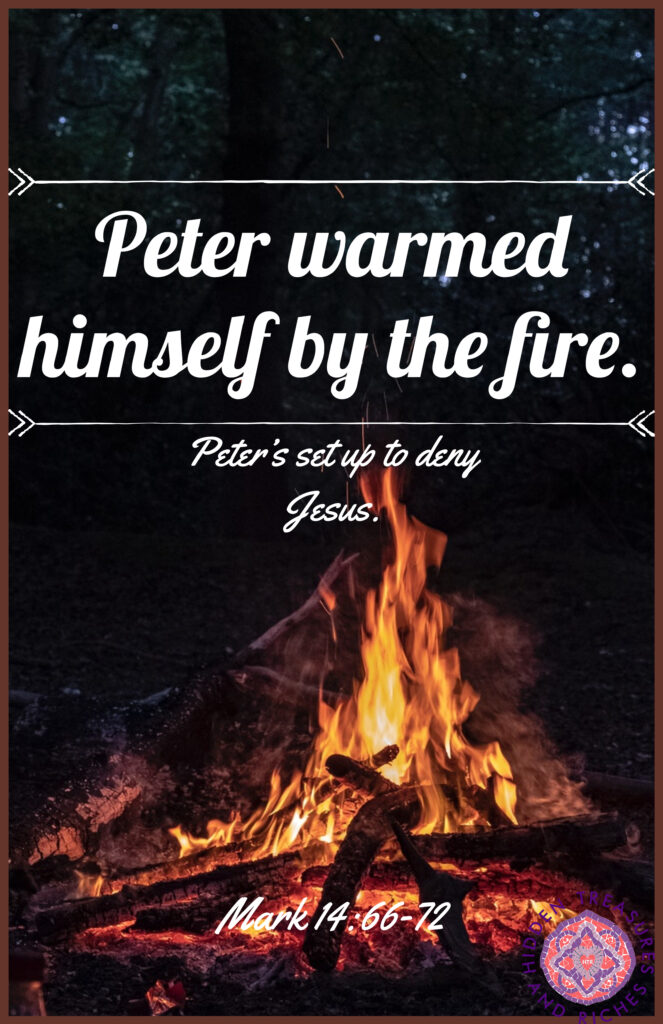 Although Peter denied Jesus, He is our hope in the midst of Chaos and Failure