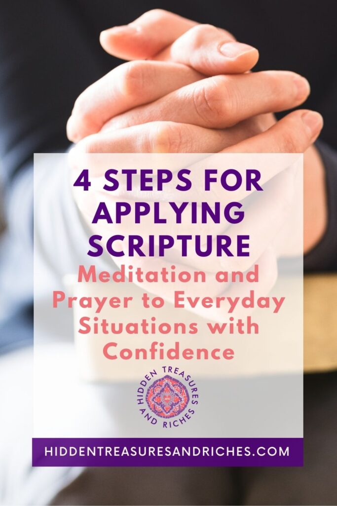 scripture meditation and prayer Tope Keku Professional Life Coaching for Christian Women Pinterest Image