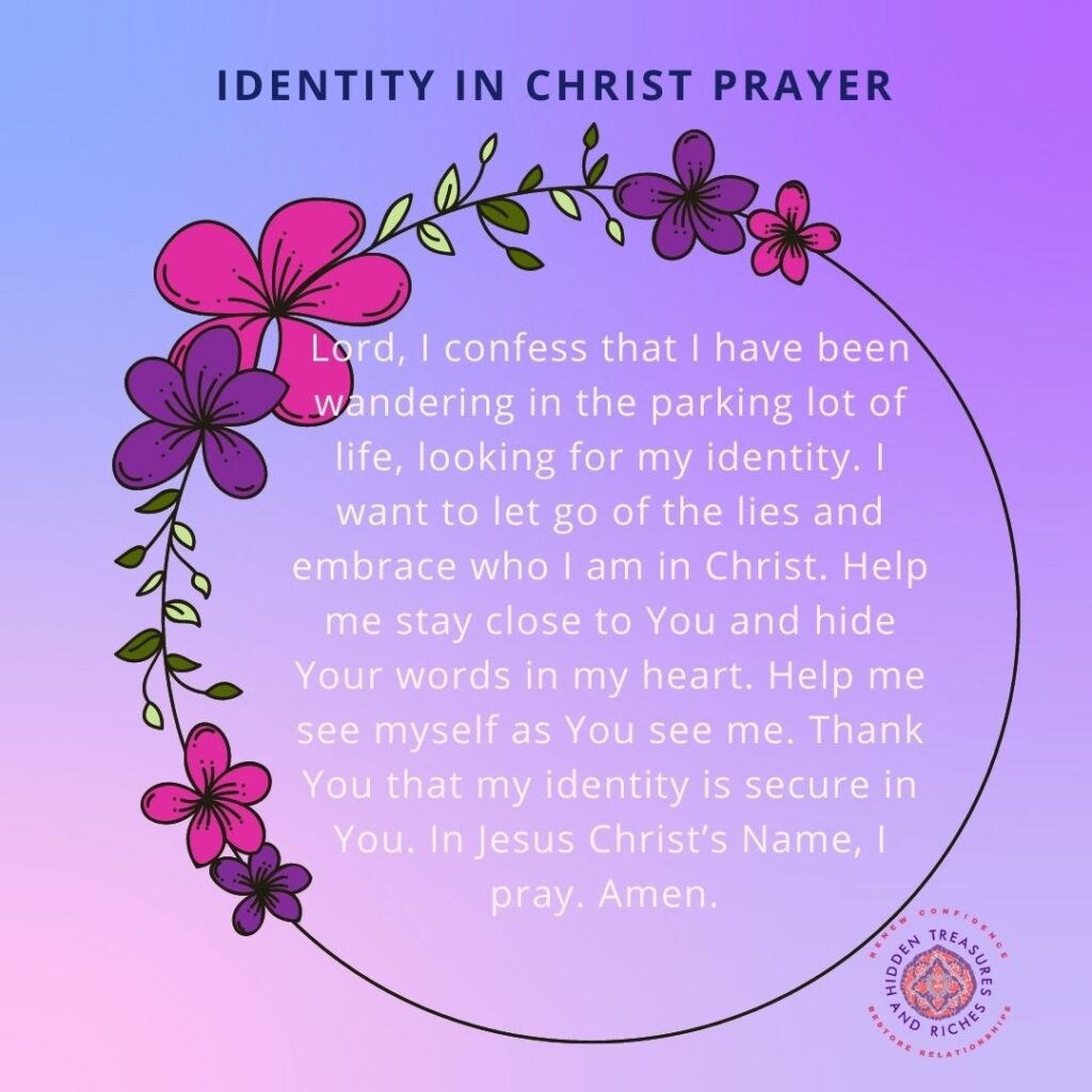 Identity Theft Let go of the lies and embrace new attitudes. Your Identity is secure in Christ- Christian Life Coaching