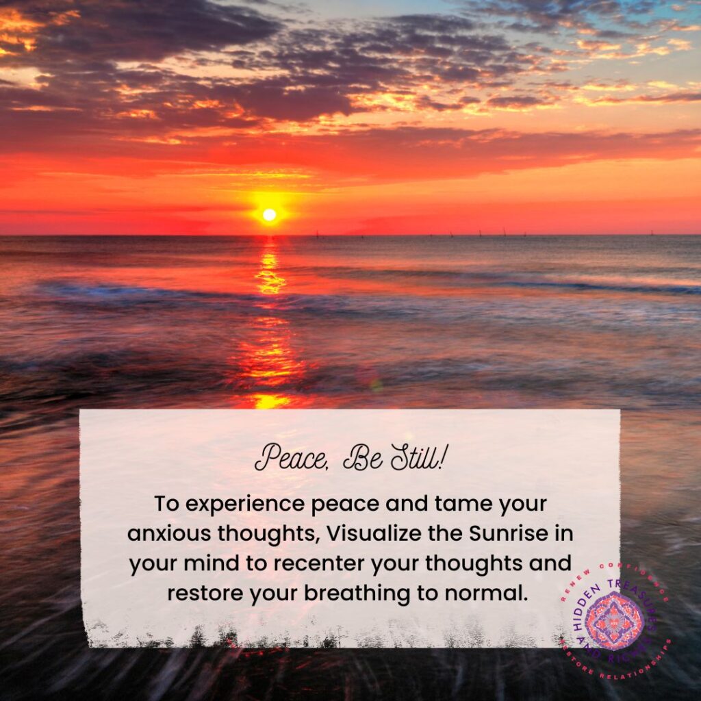 Experience peace. Tame your anxious thoughts with prayer and visualization.