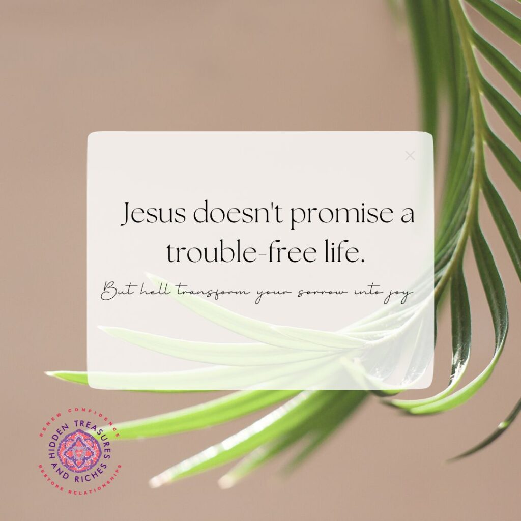 Learn about the power of Jesus to replace your doubts and discouragement with Joy.   