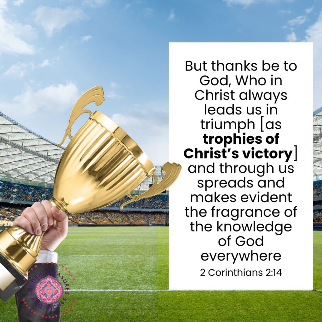 You Triumph in Christ's victory to overcome  self-doubt